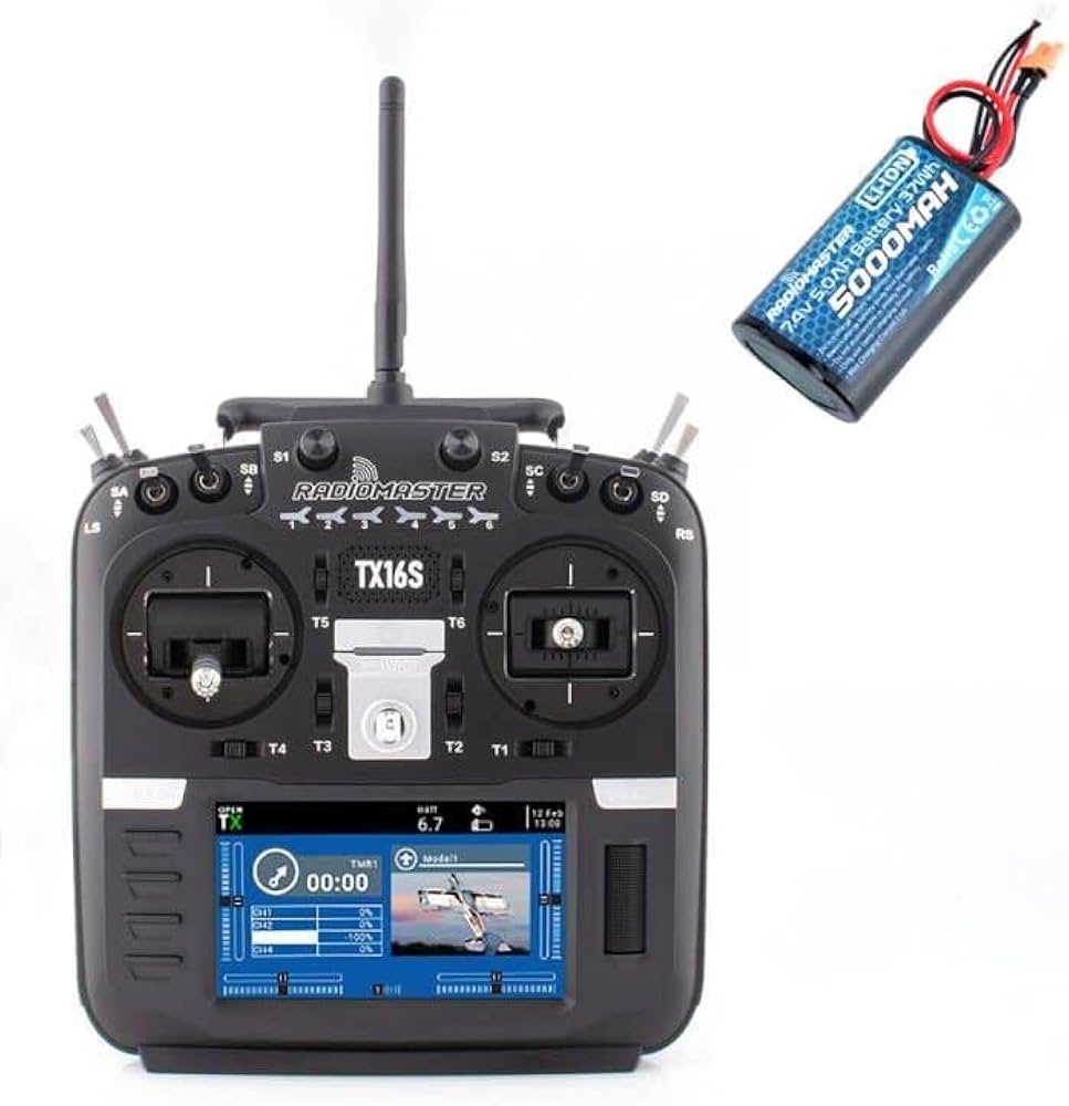 ★ RadioMaster TX16S MkⅡ 4in1 Mode1 ★ RadioMaster TX16S MK II Max Radio Controller 4 in 1 with